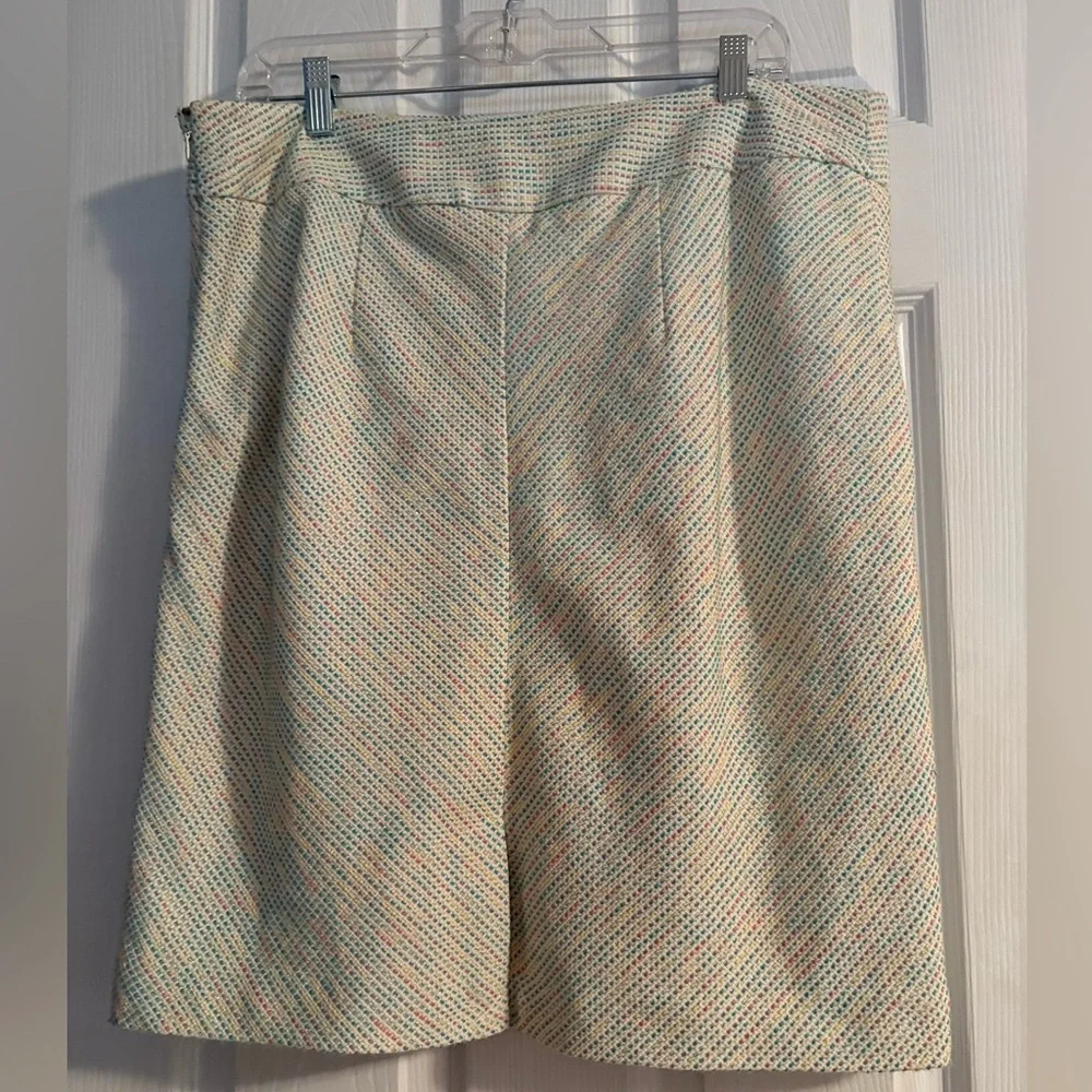 NWOT MERONA Cream Skirt Pastel Colors Perfect for the Season Wear color top 14 - Picture 7 of 8